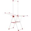 Foldable Carbon Steel Drying Rack W-Top Hanger