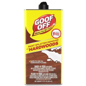 Goof Off Paint Splatter Remover