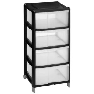 Organize Plastic Storage Cabinet