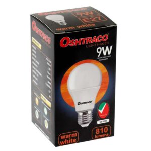 Oshtraco E27 9W LED Bulb