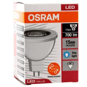 Osram LED Value GU5.3 LED Lamp, MR16