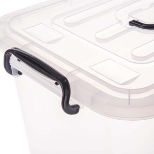 Plastic Storage W-Wheels & Handle