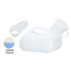 Portable Toilet Urinal for Men & Women Pee Bottle with a Lid & Funnel