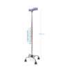 Quad Cane For The Elderly with wide base