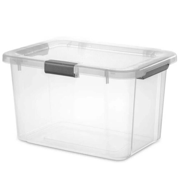 Sterilite Plastic HingeLID Storage Box