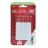 White Adhesive Hook Pack