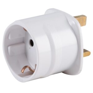 Oshtraco 2-Pin Round Plug Converter