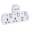 Oshtraco 2-Way T-Socket Plug W/ USB Port