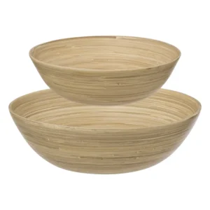 5Five Bamboo Salad Bowl Set