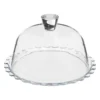 SG Glass Cake Plate W/Dome Cover