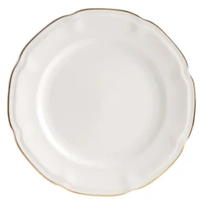 Orchid Earl Embossed New Bone China Dessert Plate