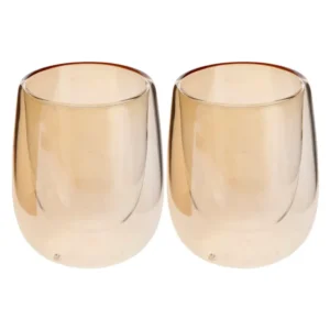 Neoflam Double Wall Borosilicate Glass Cup Set