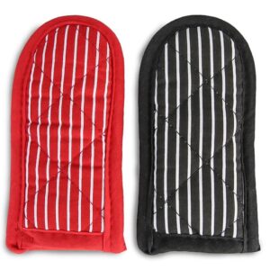 Lodge Striped Hot Handle Holder Mitts