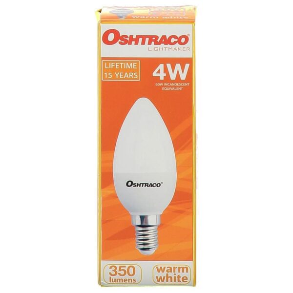 Oshtraco E14 4W Candle Bulb