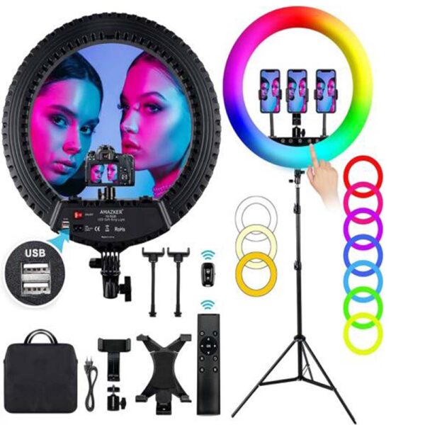 AMAZKER LED Ring Light