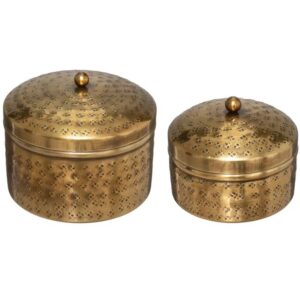 Atmosphera Oasis Metal Container Set