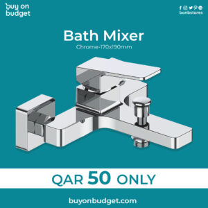 Bath Mixer-Chrome