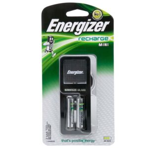 Energizer Battery Charger With 2 AAA Batteries