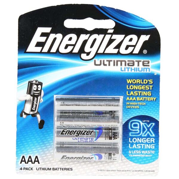 Energizer Ultimate Lithium AAA Batteries