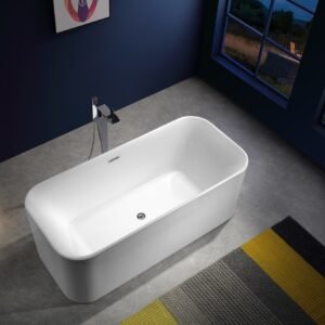 Freestanding Bathtub with Overflow w/o Mixer 1700*790*580 EW-809