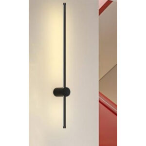 Modern LED Stick Wall Light Black Metal