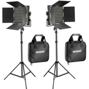 LED Video Light & Stand Kit