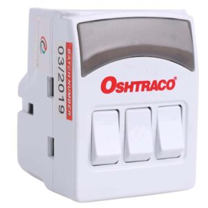 Oshtraco 3-Way Switched Multiway Adaptor