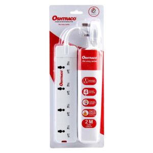 Oshtraco 4-Way Universal Extension Lead