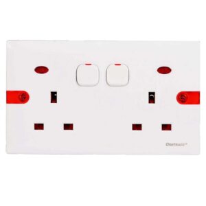 Oshtraco UK Standard Double Socket