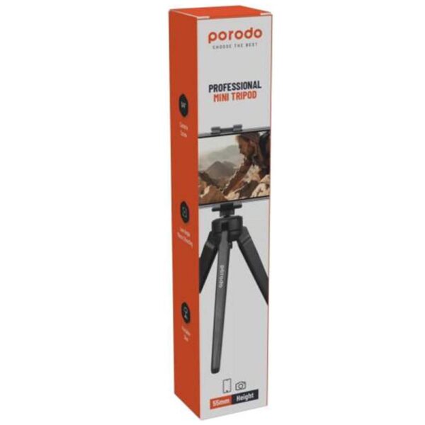 Porodo Professional Mini Tripod