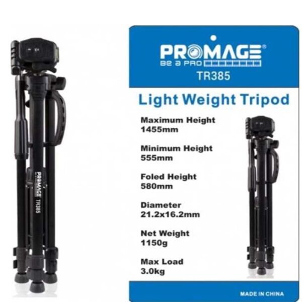 TR385 Lightweight Tripod