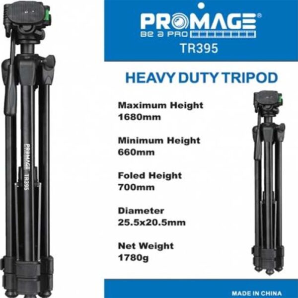 TR395 Camera Tripod