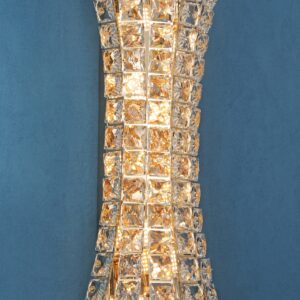 Wall Light K9 Crystal - Gold