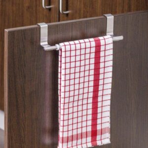 Wenko Stainless Steel Overdoor Towel Rail