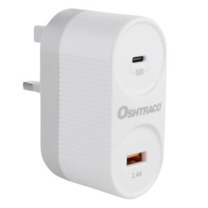 Oshtraco Dual USB Port Wall Charger