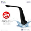 Black Matt Basin Mixer