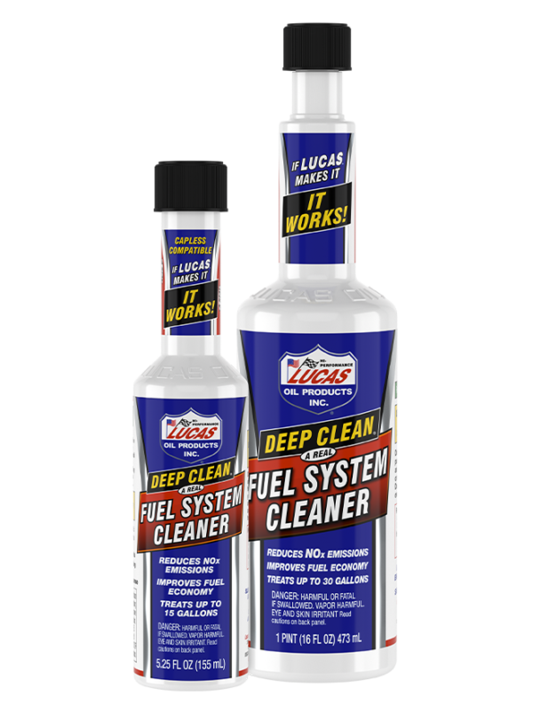 LUCAS oil-Deep Clean Fuel System Cleaner