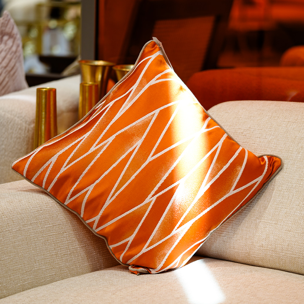 Artisan Velvet Geo Throw Pillow