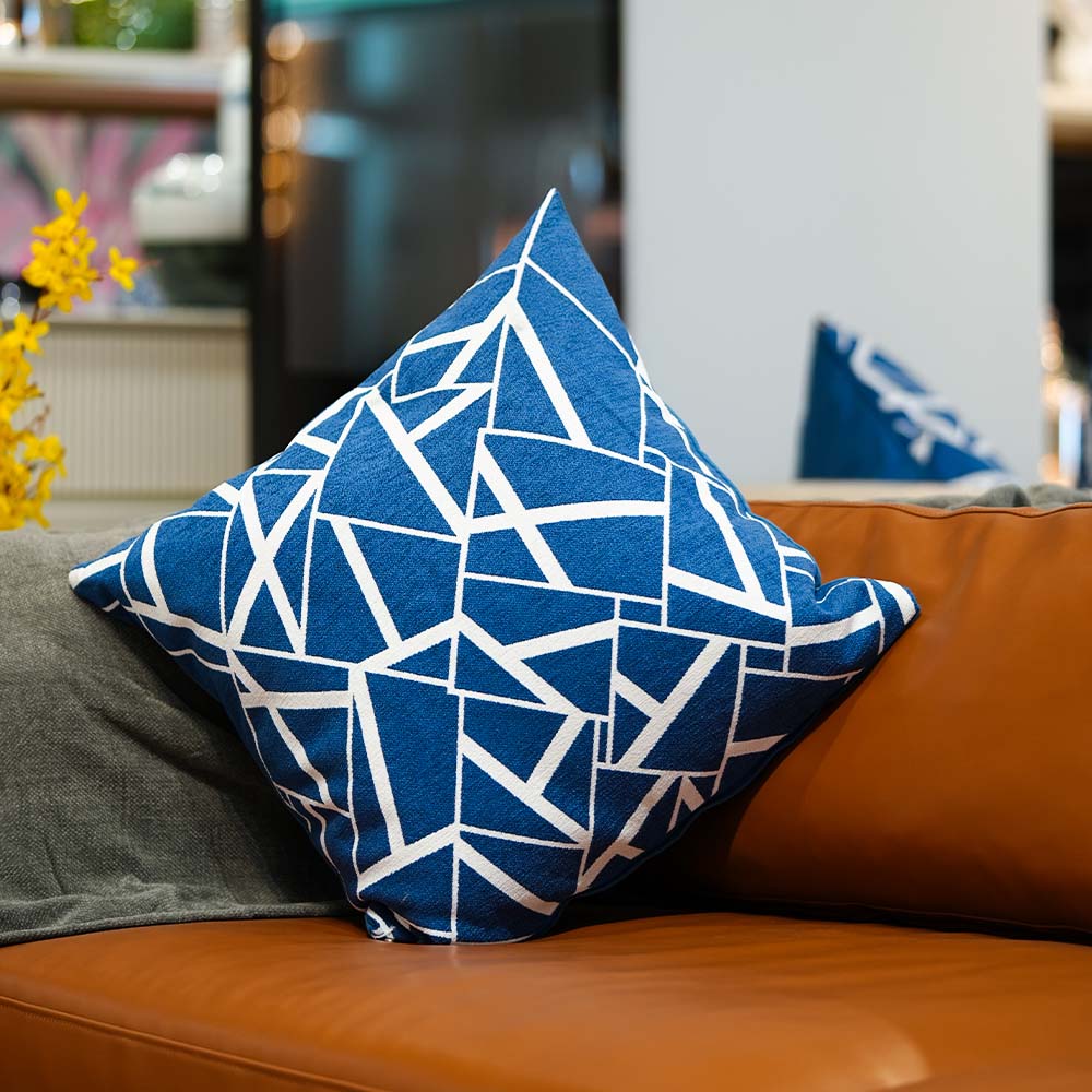 Modern Geo Throw Pillow Cover