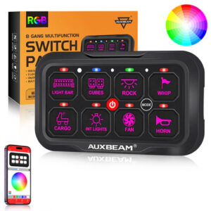 RGB Switch Panel with Bluetooth Controlled