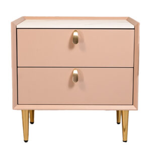 Elegant Rose Gold Side Table