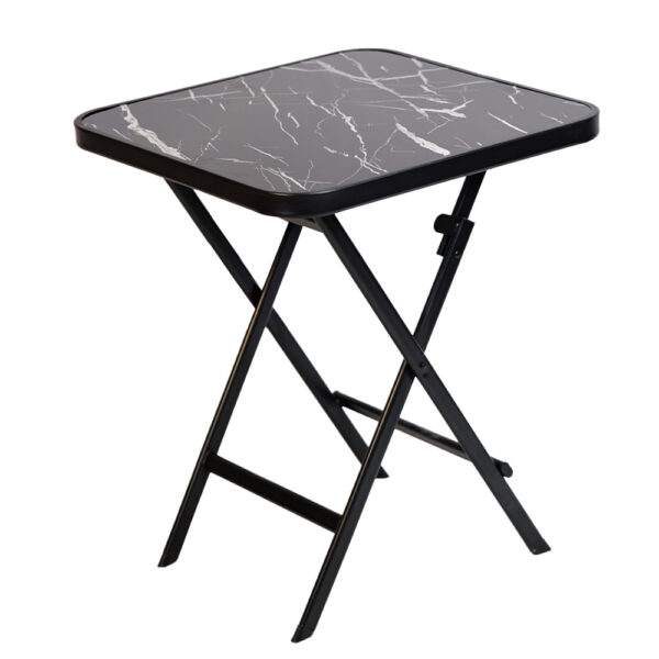 Outdoor Foldable Mini Table - Marble design