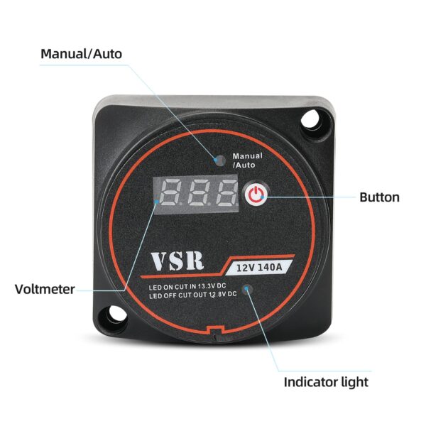 Battery Isolator 12v 140A