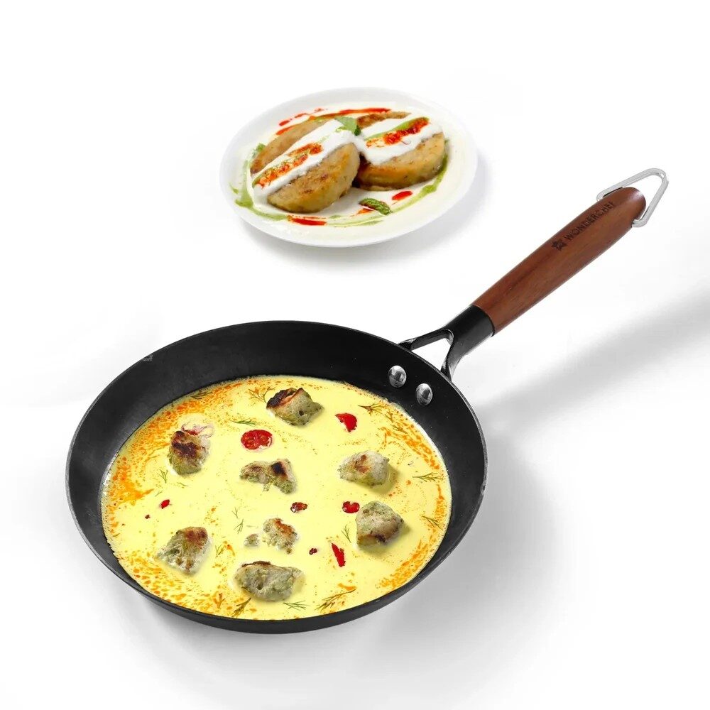 Wonderchef Ferro Cast Iron Fry Pan 24Cm