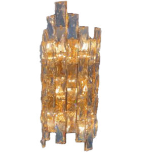 Wall Light Crystal Gold