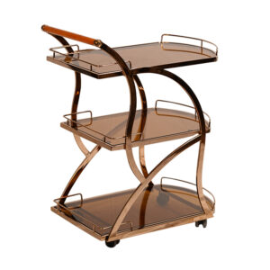 Luxury 3-Tier Side Table Trolley