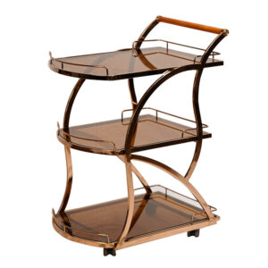 Luxury 3-Tier Side Table Trolley